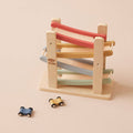 Jeu Jouet de Rampe de Voiture pour Enfants en Bois