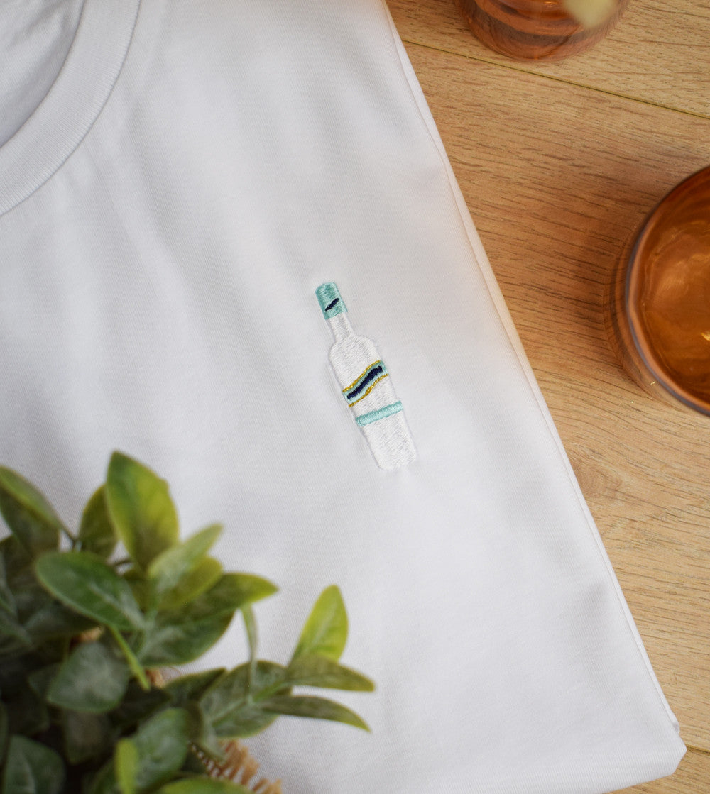 Mint Pastille Embroidered T-Shirt