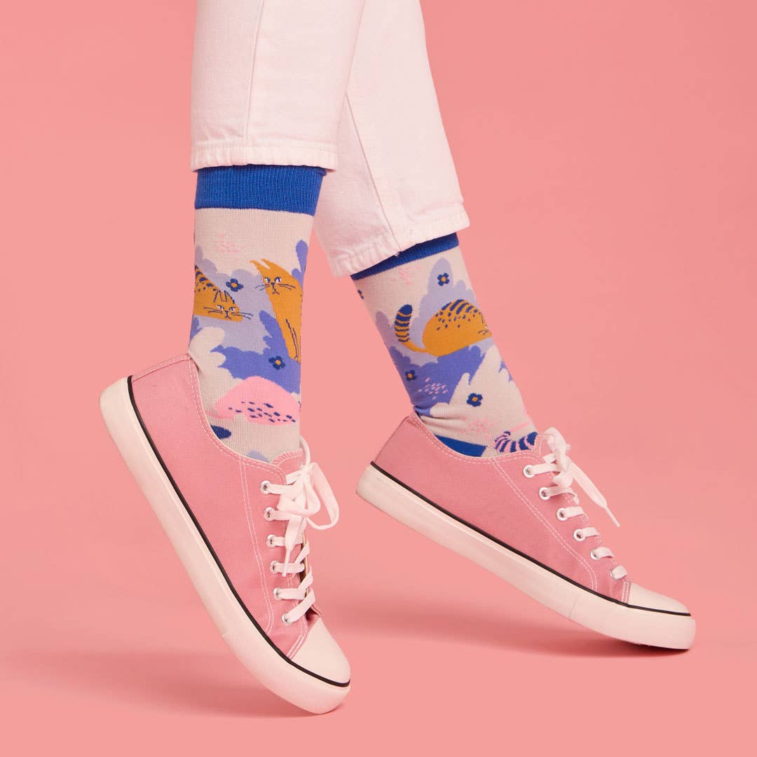 "MININO" Cat Socks