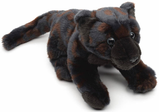 Sitting Black Panther Plush Toy