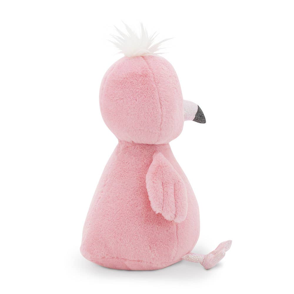 Peluche Orange Life Fluffy le Flamant Rose
