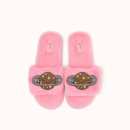 Paire de broches pour Chaussons - Saturne