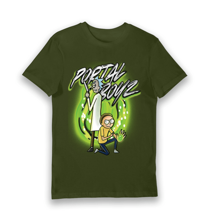 T-shirt Rick and Morty Portal Boyz