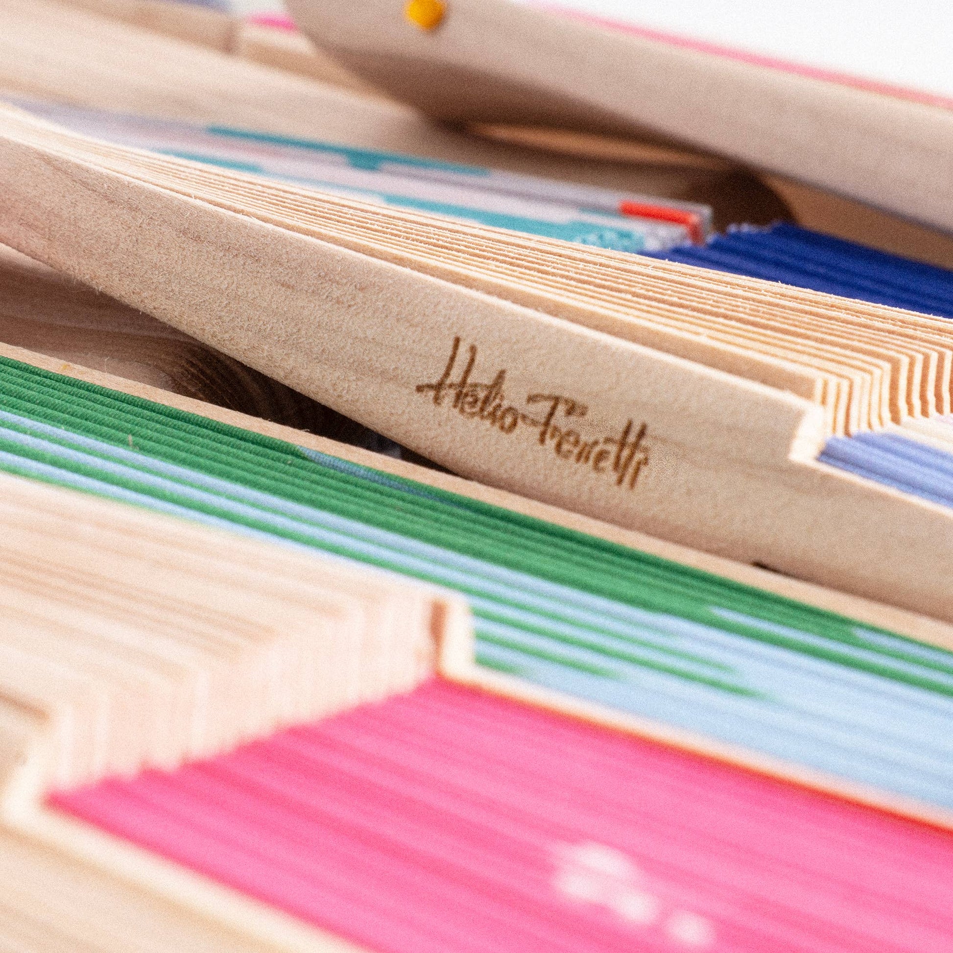 Ventilateur Vert Floral Helio Ferretti Vue 2