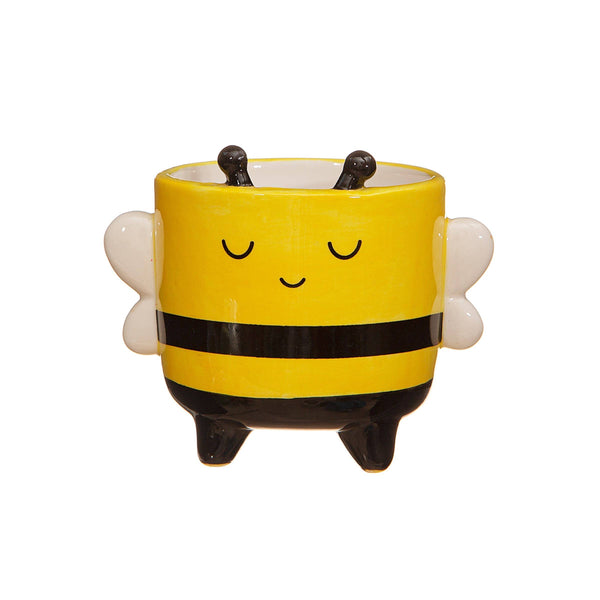 Mini bee planter on legs