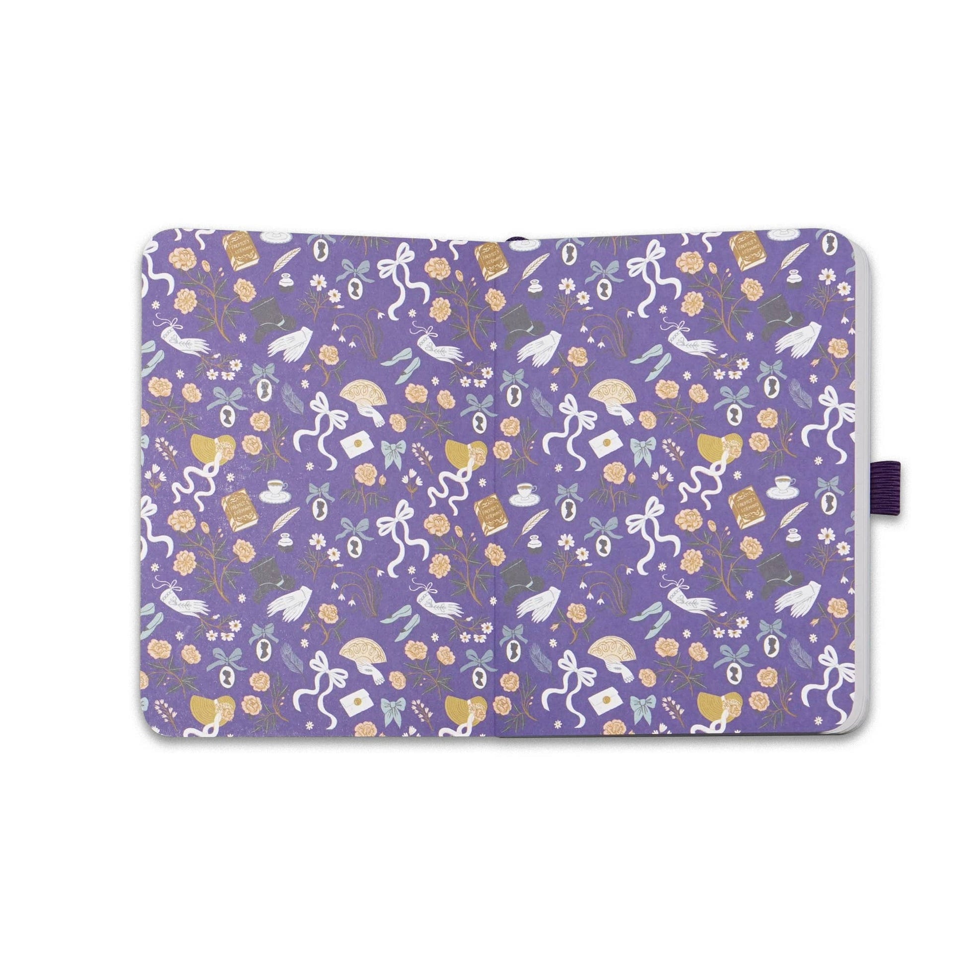 Carnet A6 Jane Austen - et Stylo Pulteney Press Orgueil et Préjugés