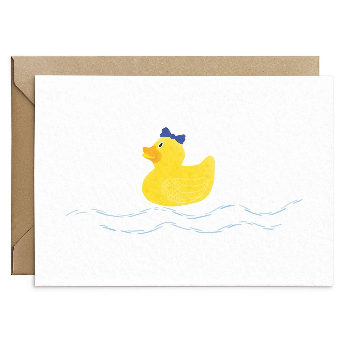Miss Duck Greeting Card