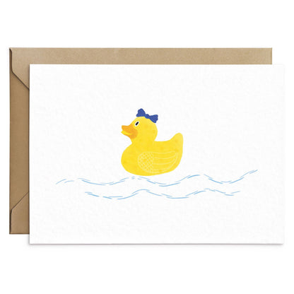 Miss Duck Greeting Card