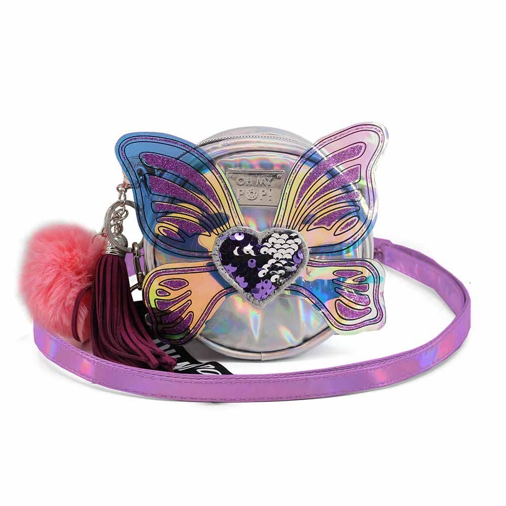 Sac à Bandoulière Rond Petit Oh My Pop! « Ailes »