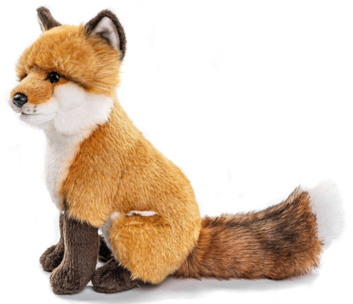 Peluche renard roux