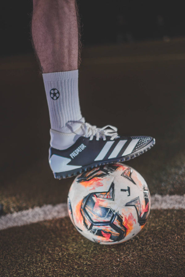 Chaussettes football Charles motif ballon brodé