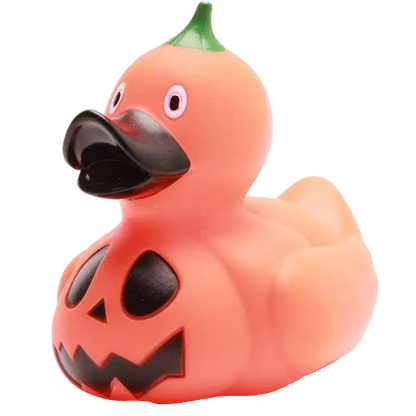 Halloween Pumpkin Duck