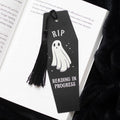 RIP Now Reading Coffin Ghost Bookmark