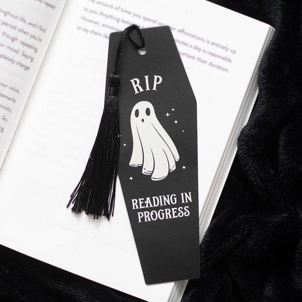 RIP Lecture en cours Fantôme du cercueil Marque-page