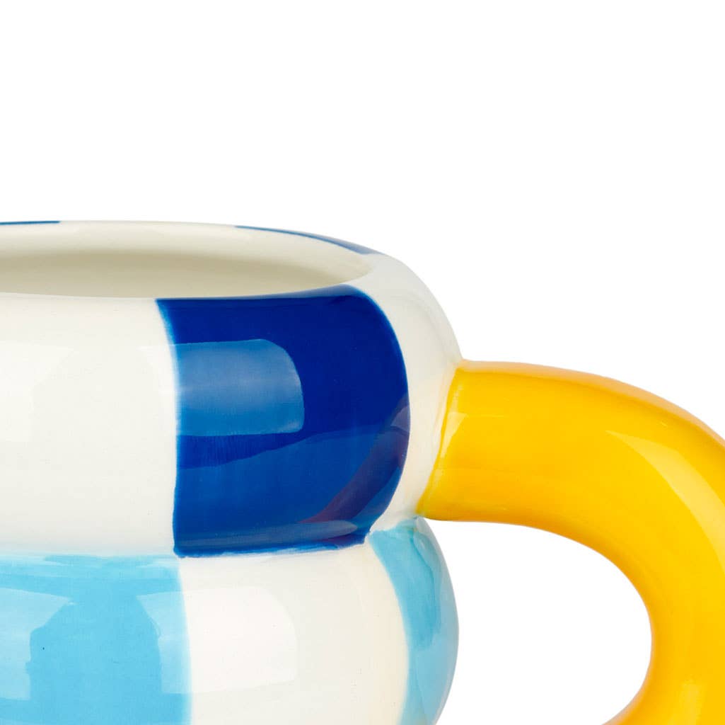 Mug, Floats, yellow, 300 ml, ceramic