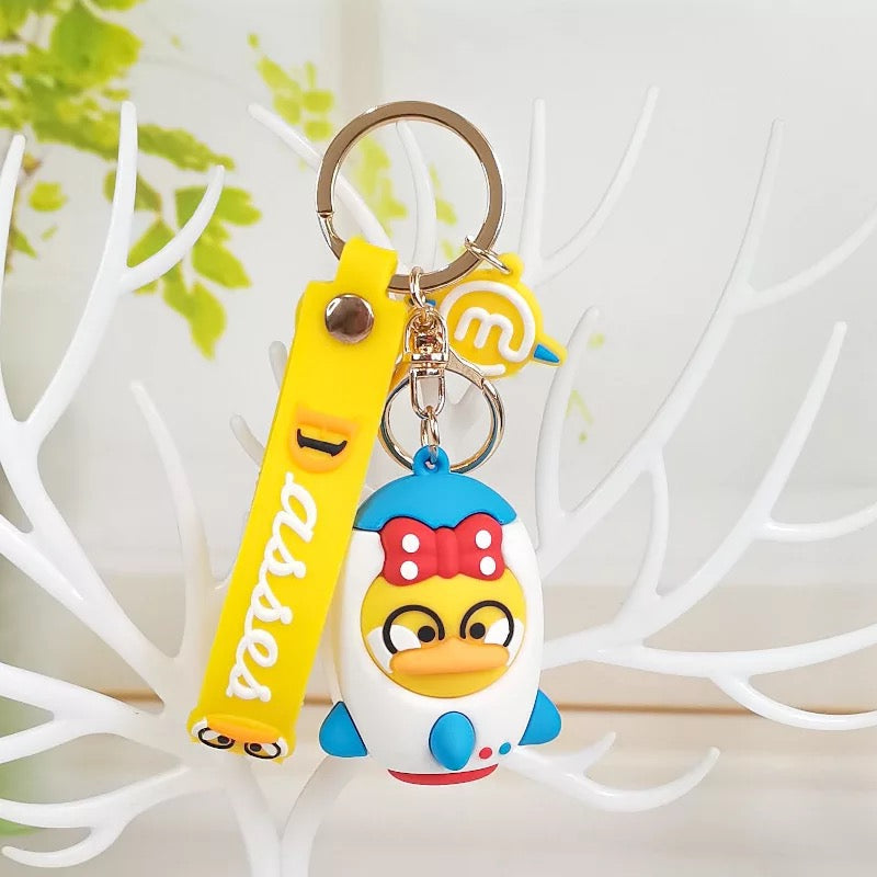 Rocket Duck Keychain