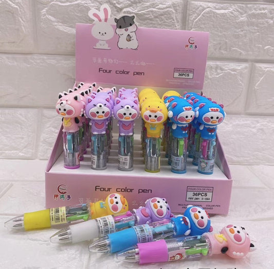 Mini Stylo Canard 4 Couleurs