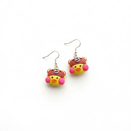 Boucles d'Oreilles Canard LaLaFanFan