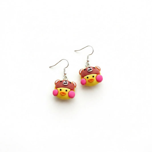 Boucles d'Oreilles Canard LaLaFanFan