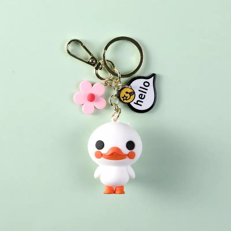 Porte Clés Canard Mignon