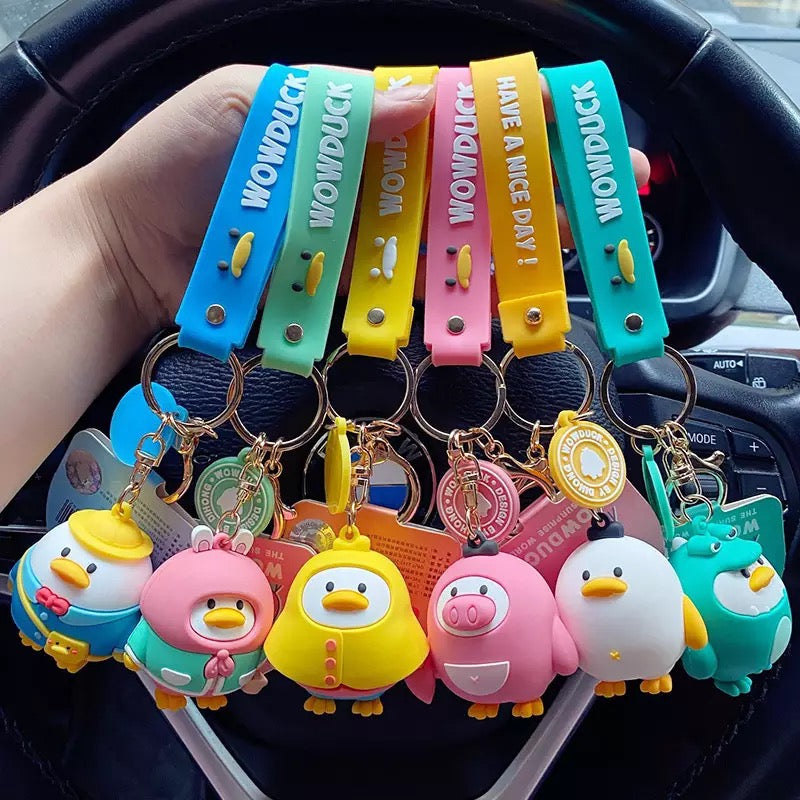 Porte Clés Canard Lapin