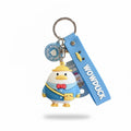 Schoolboy Duck Keychain – Resin and PVC