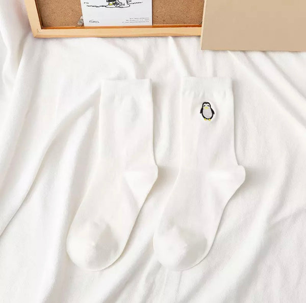 chaussettes emoji pingouin mrcol