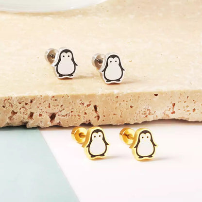 Penguin Earrings