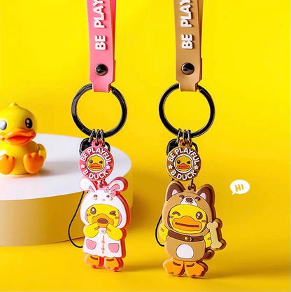 Porte Clefs Canard Lapin