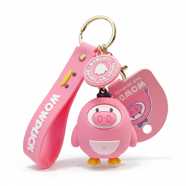 Porte Clés Canard Cochon