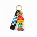 Porte-clés Canard Skateur