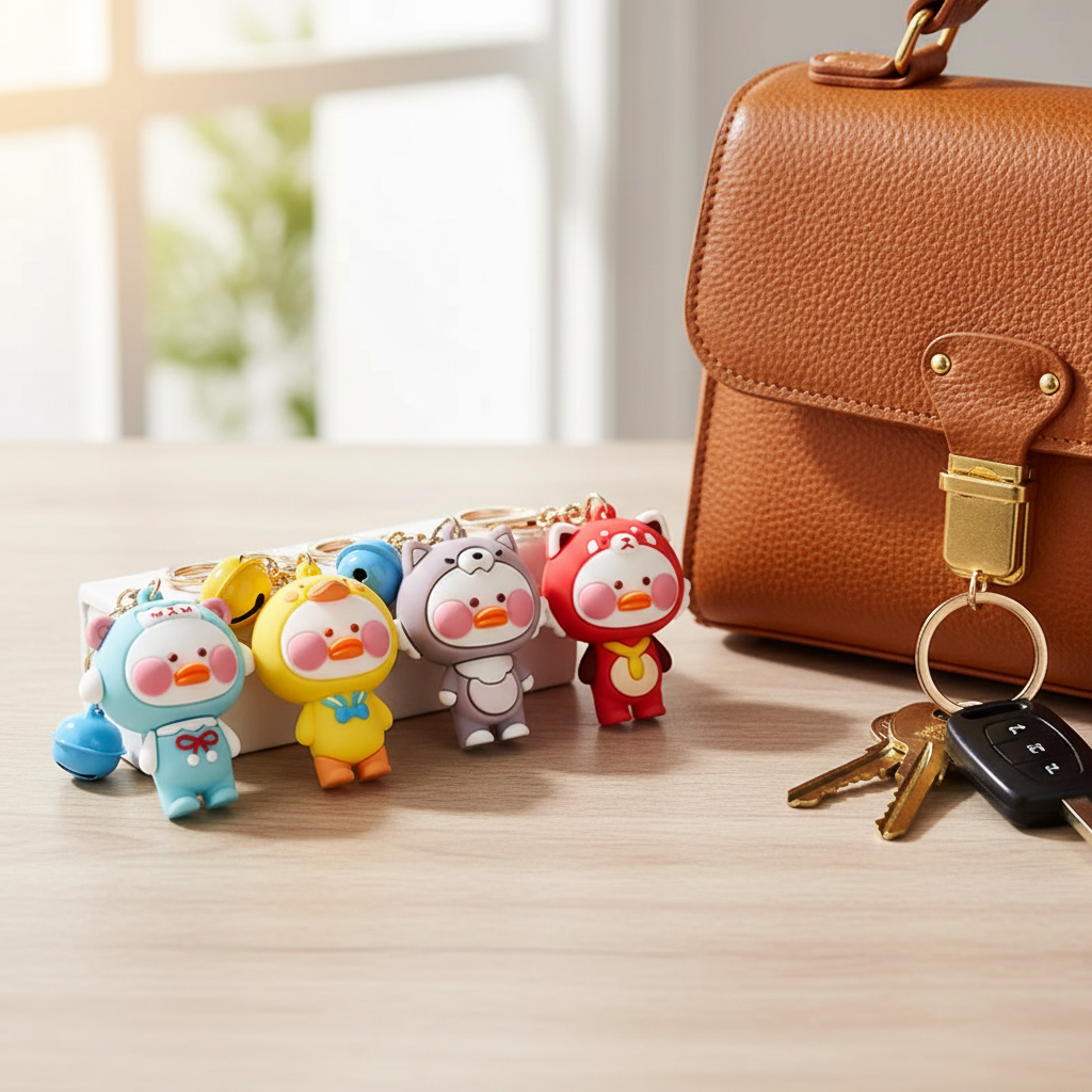 Ram Duck Keychain