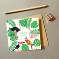 Tropical Birthday Card