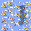 Chaussettes Pizza Volante
