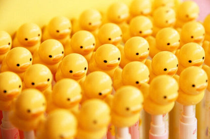 Stylo Canard Jaune fin
