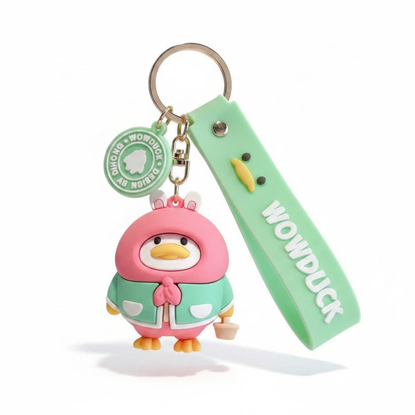 Porte Clés Canard Lapin