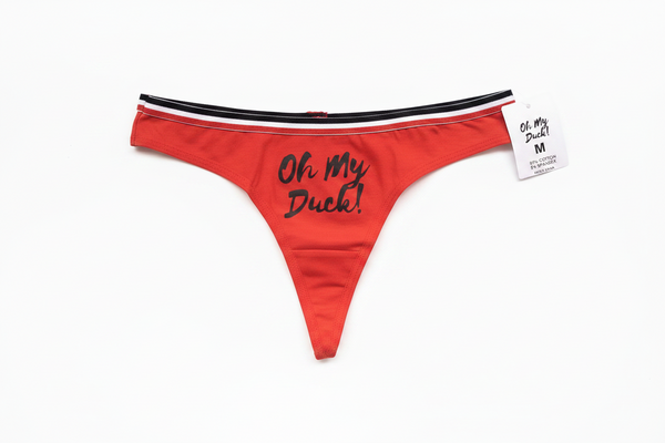 String Oh My Duck Rouge