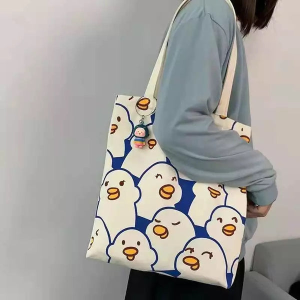 Tote Bag Canards Blancs