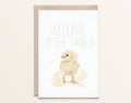 Baby Chick Birth Card