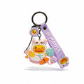 Duck Cat Keyring