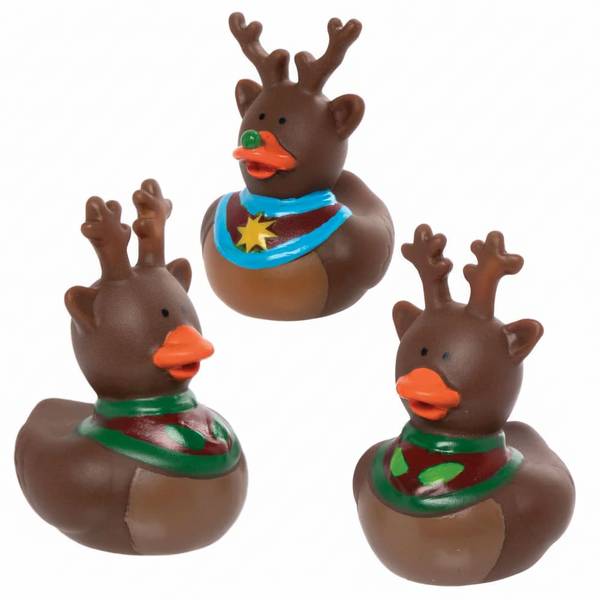 Mini Reindeer Christmas Duck