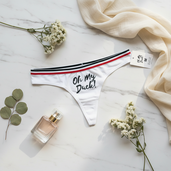 "Oh My Duck" White