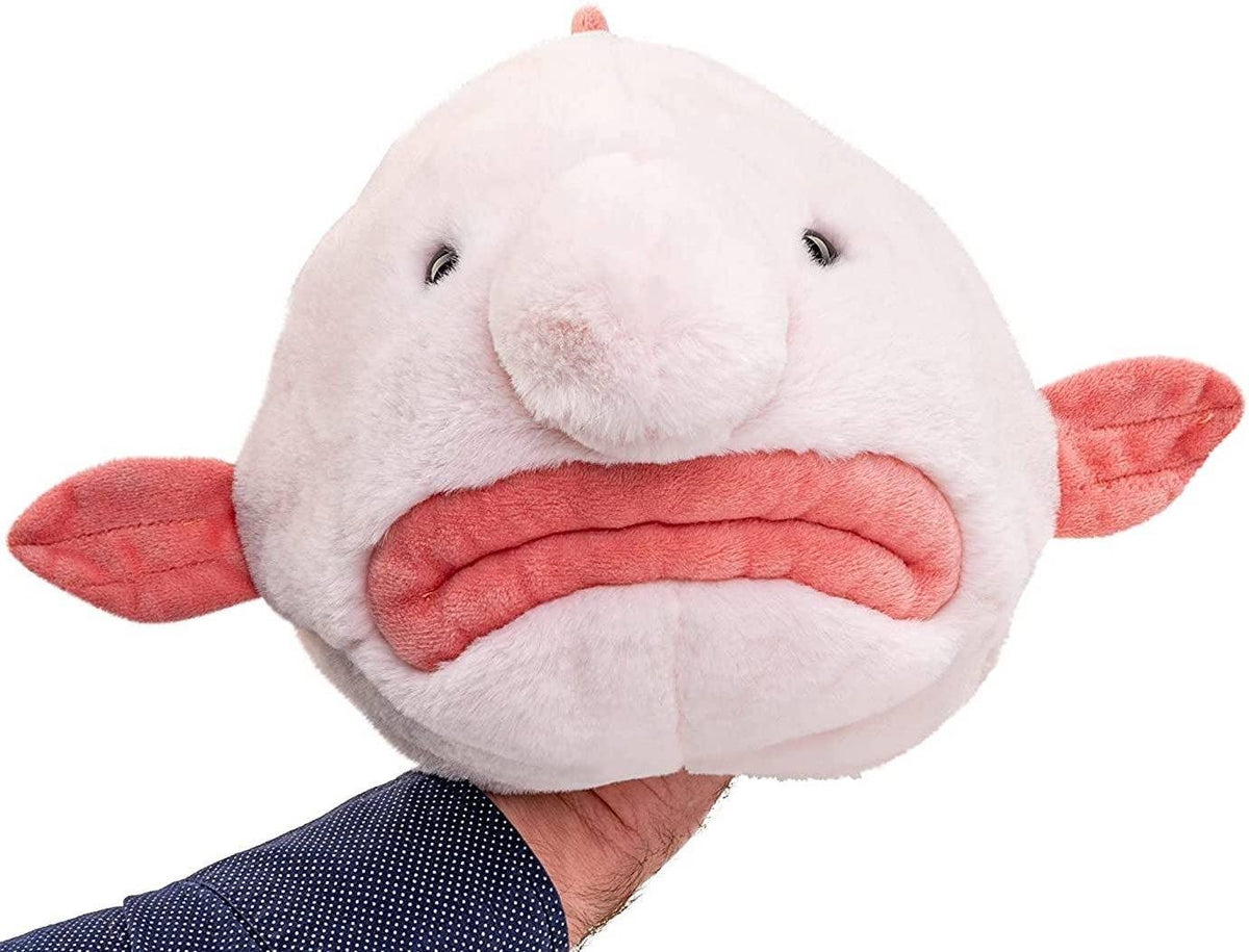 Peluche blobfish réversible