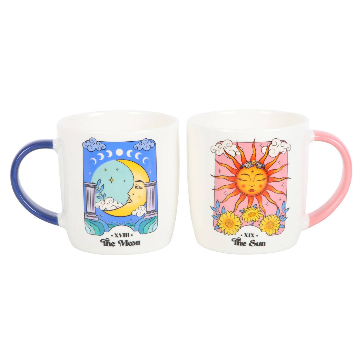 Set di tazze celestiali Sole e Luna