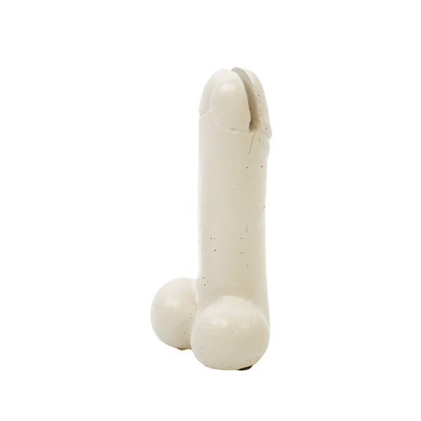 Card holder - Dick - Polyresin - Sand - 4.5x3.5x9cm