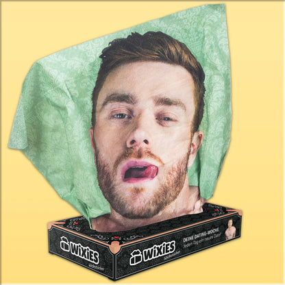 Wixies Jerk Wipes Tissue Box - Men