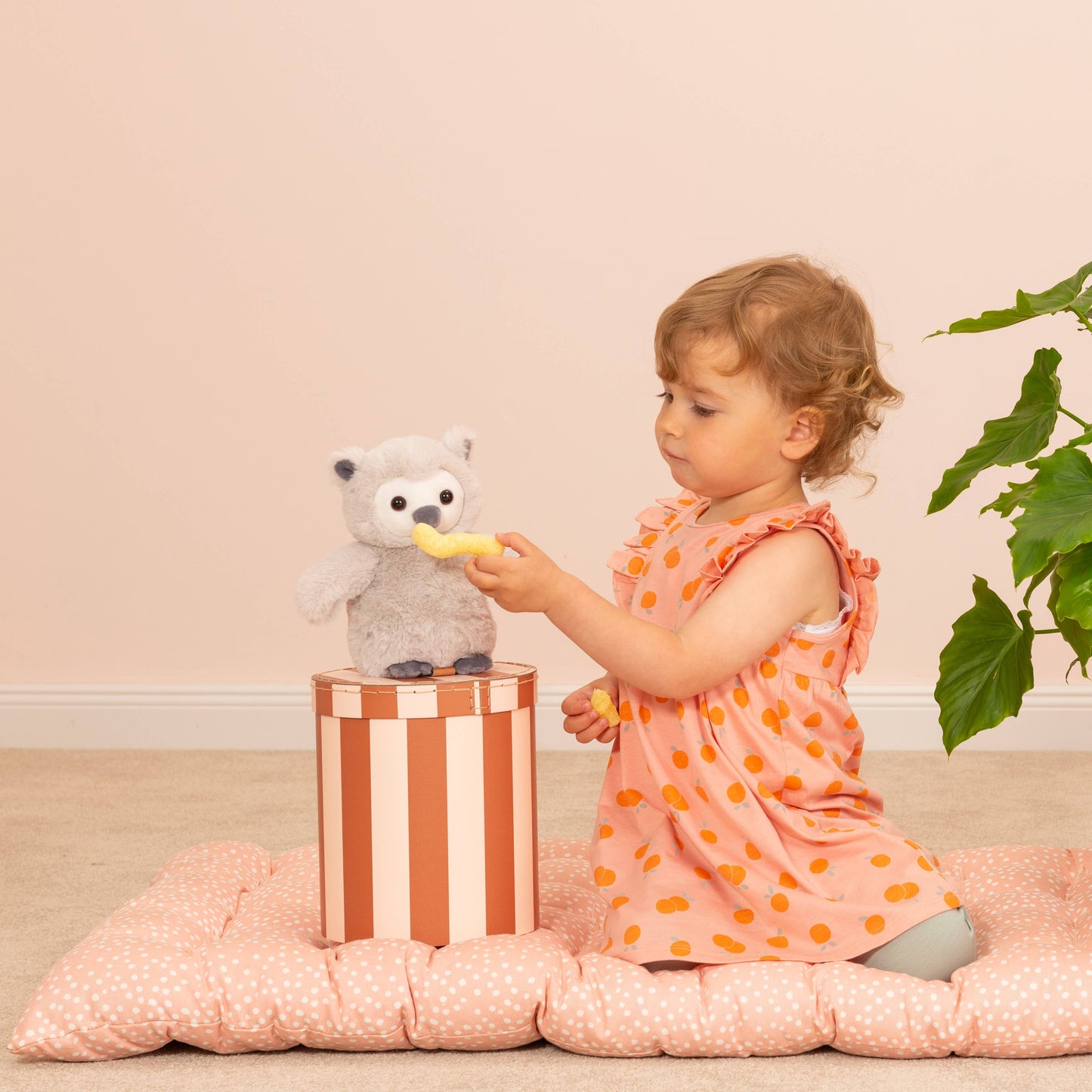 Olivia, das Eulen-Plüschtier