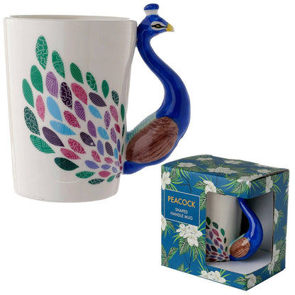 3D Peacock Mug