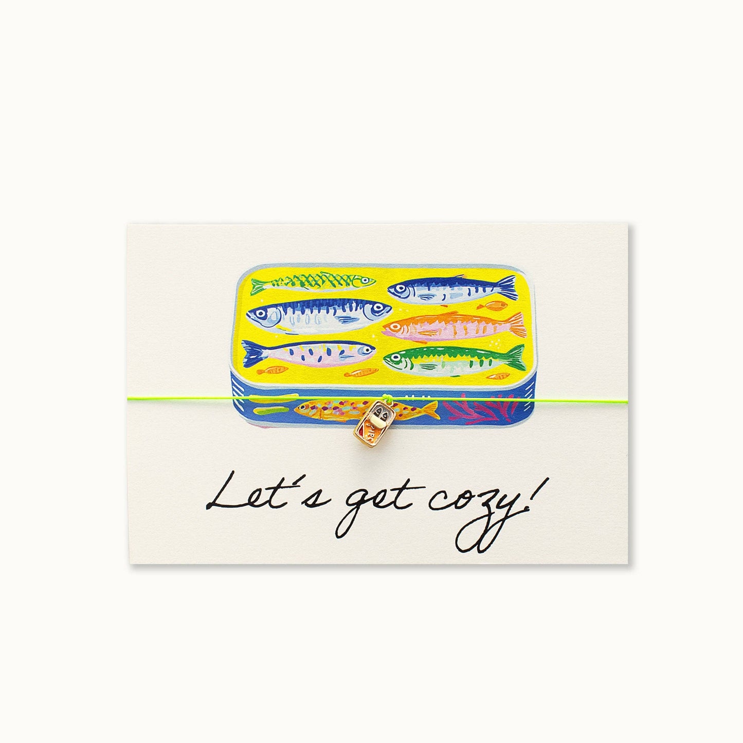 Carte-bracelet Mettons-nous à l'aise !