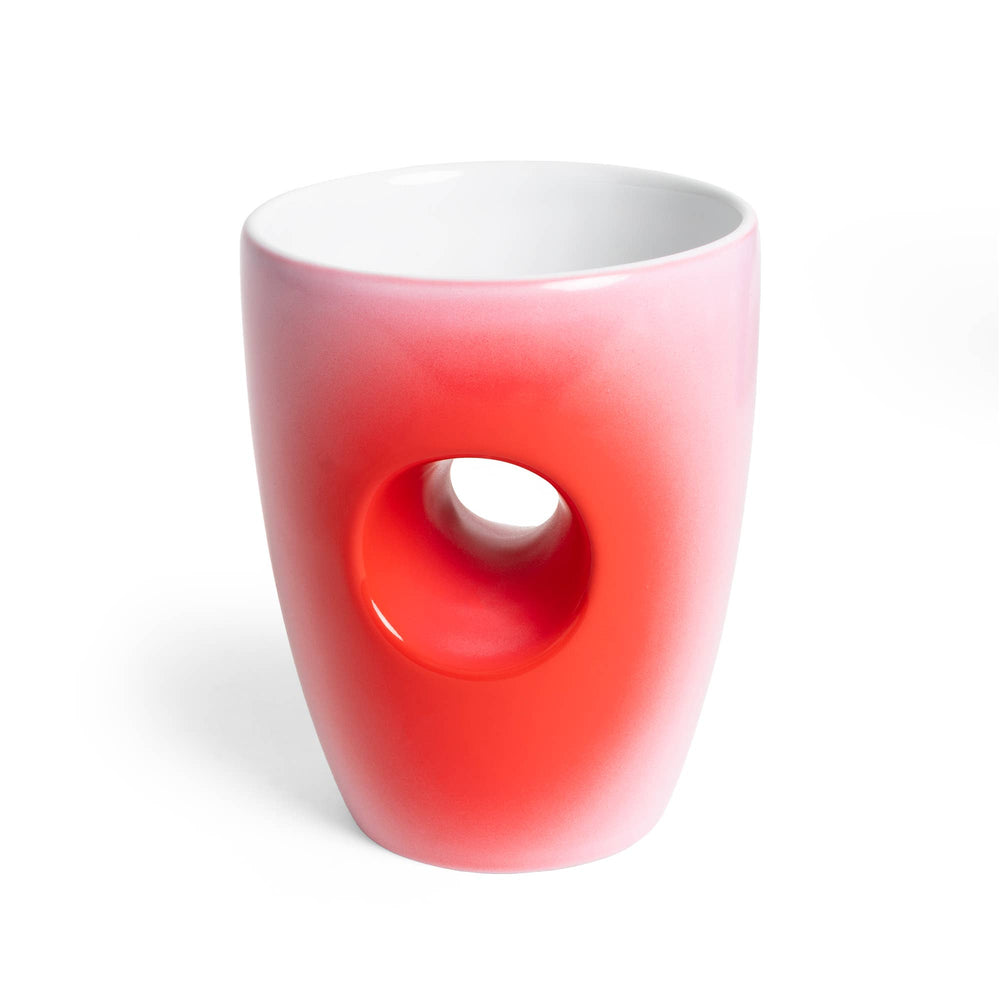 Tazza scaldamani a forma di fuoco
